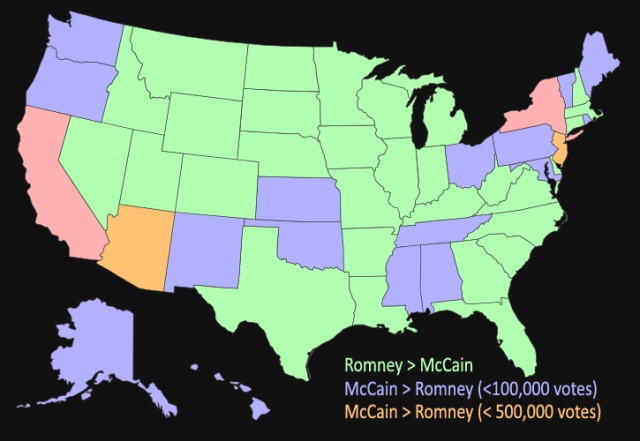 McCain v. Romney